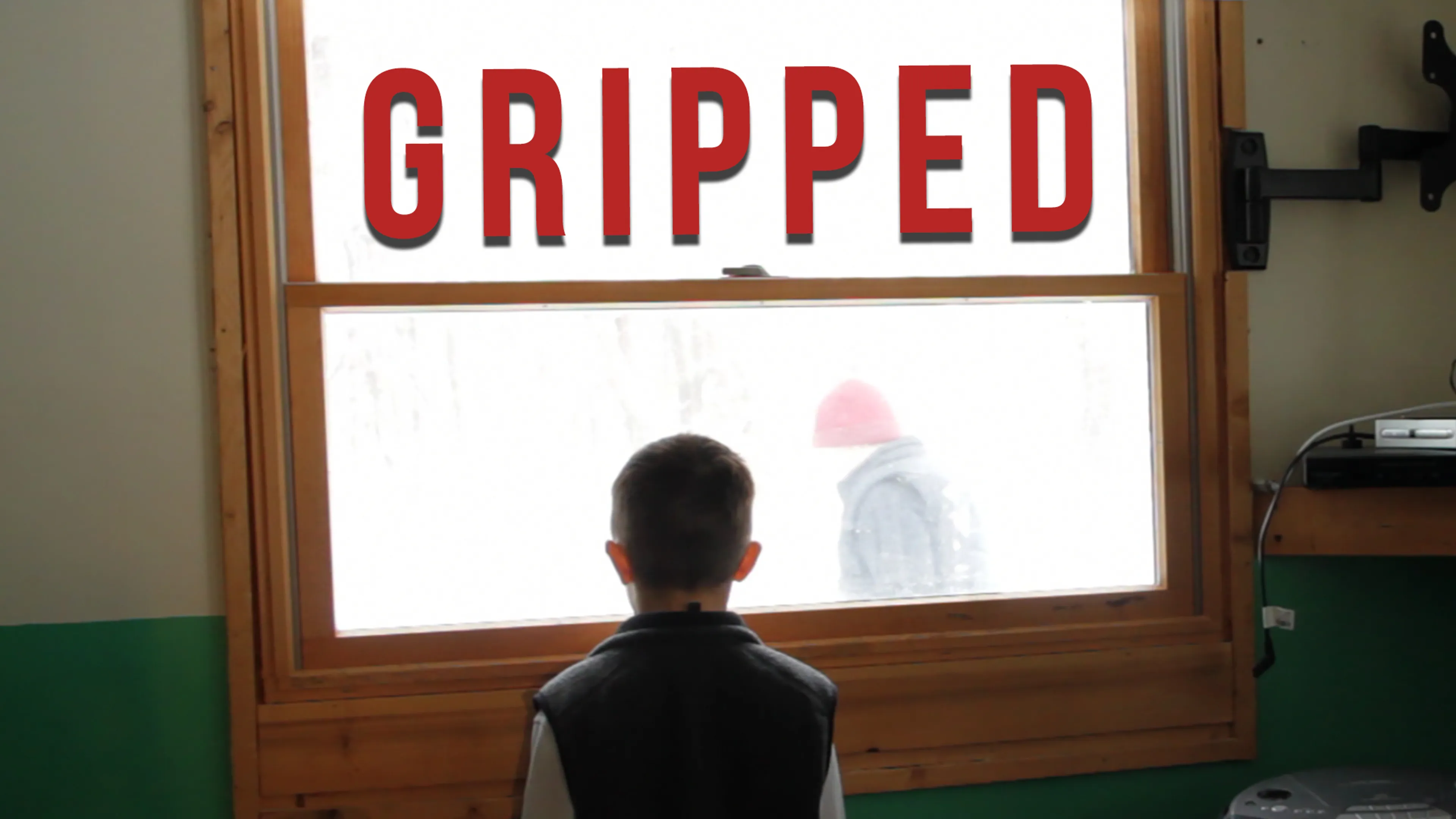 Gripped poster